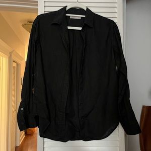 Everlane linen button up shirt